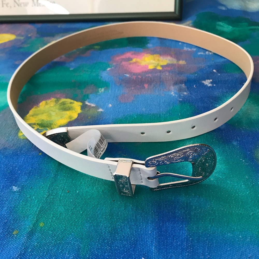 White western buckle style belt NWOT